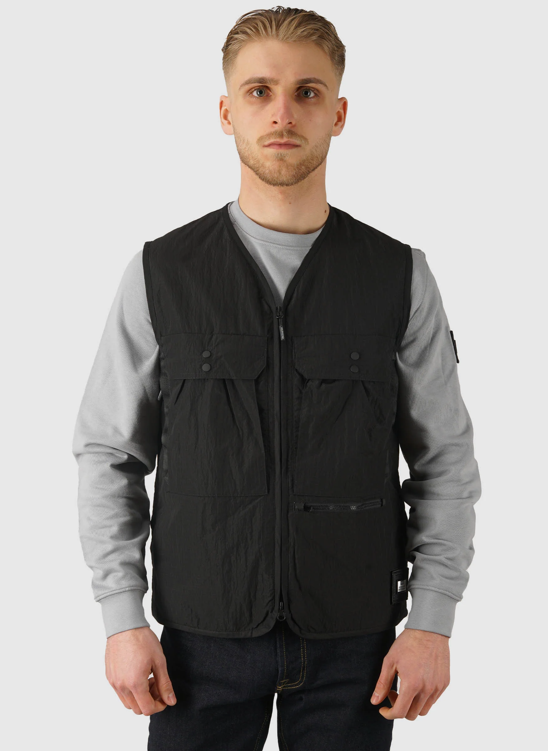 Tangier Utility Vest - Black - Image 4