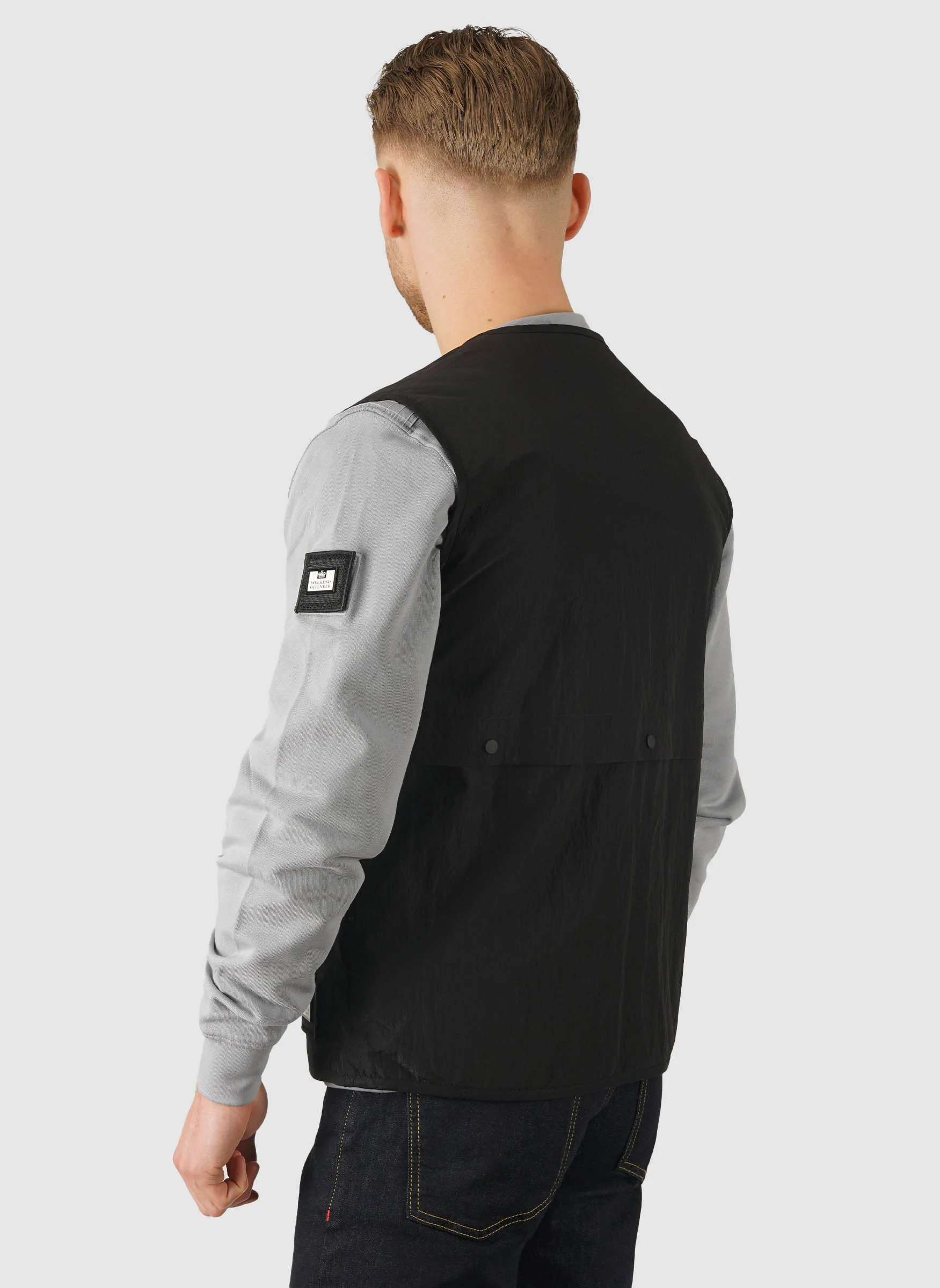 Tangier Utility Vest - Black - Image 5