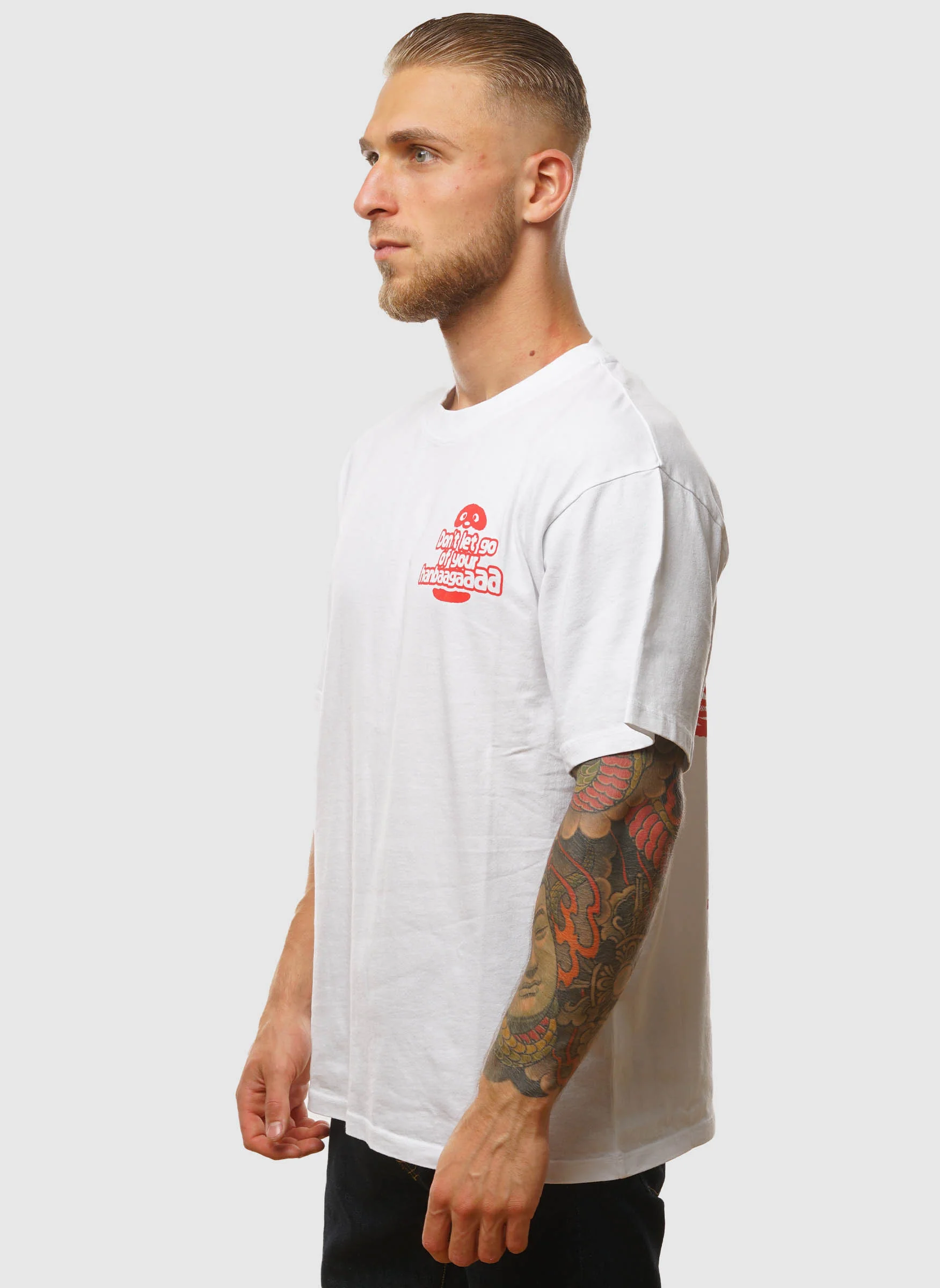 Tanuki T-Shirt - White - Image 3