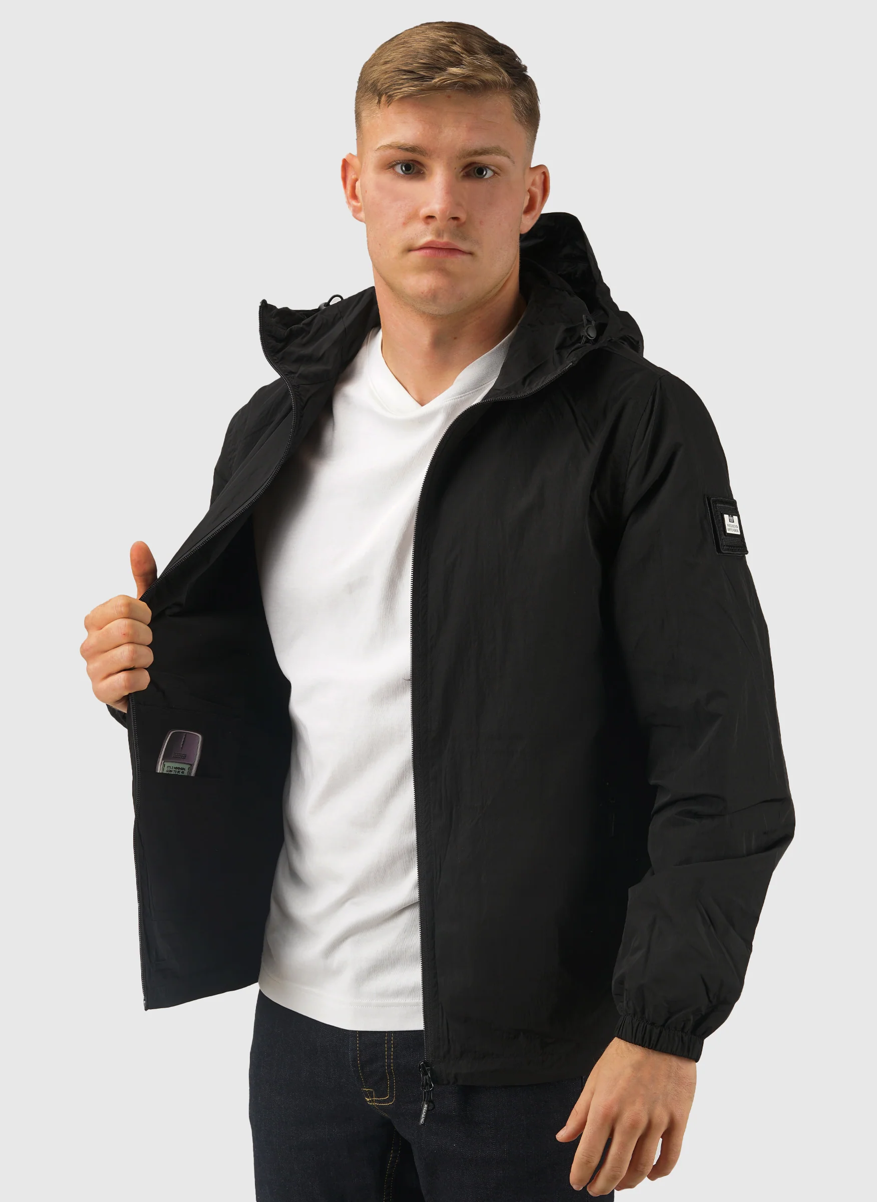 Technician Jacket - Black - Image 4