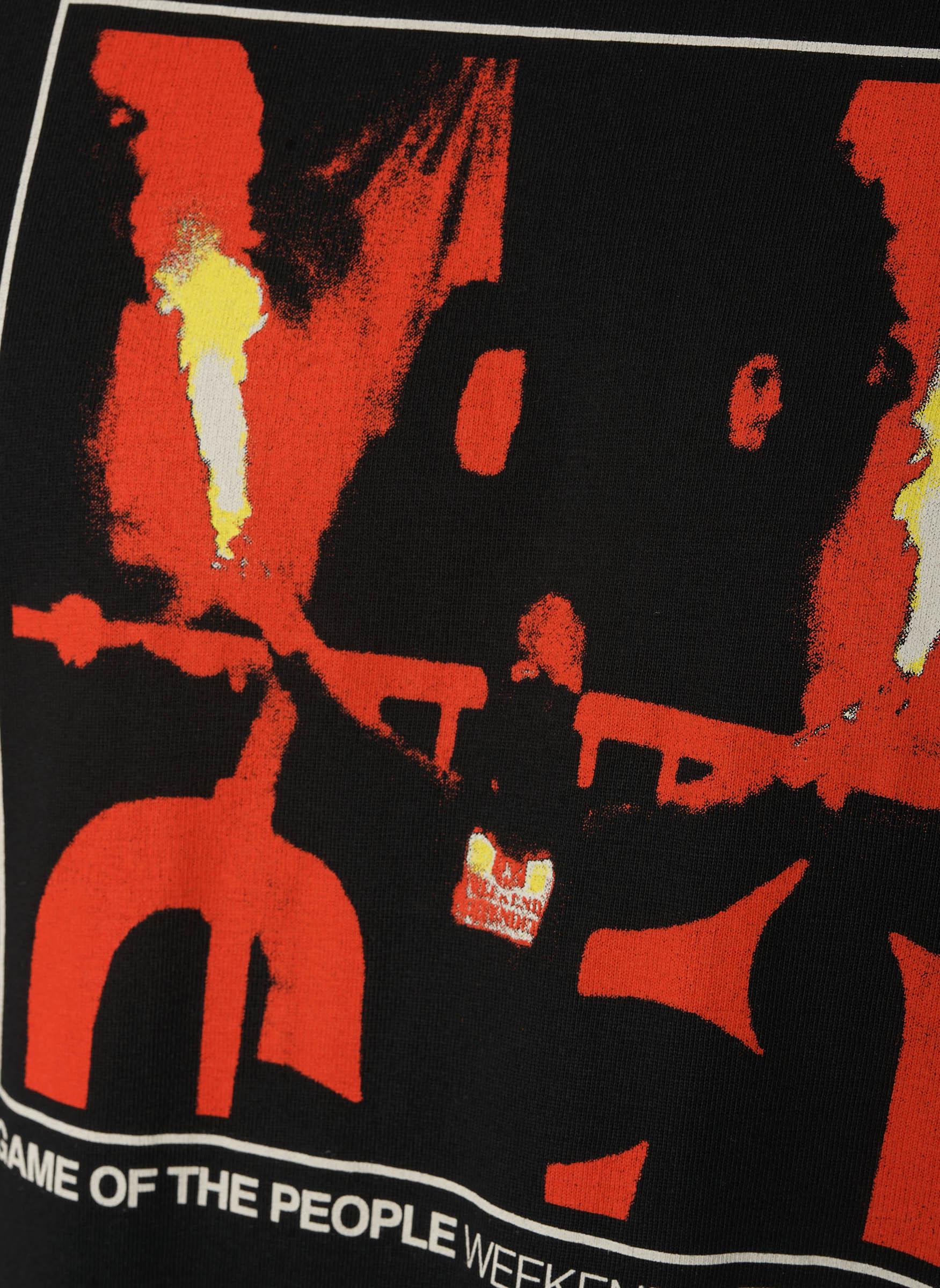 The People Graphic T-Shirt - Black - Image 3