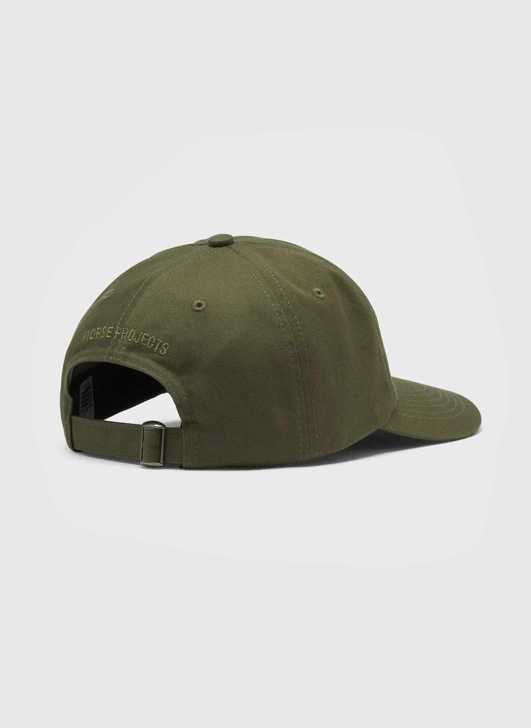 Twill Sports Cap - Olive Night - Image 2