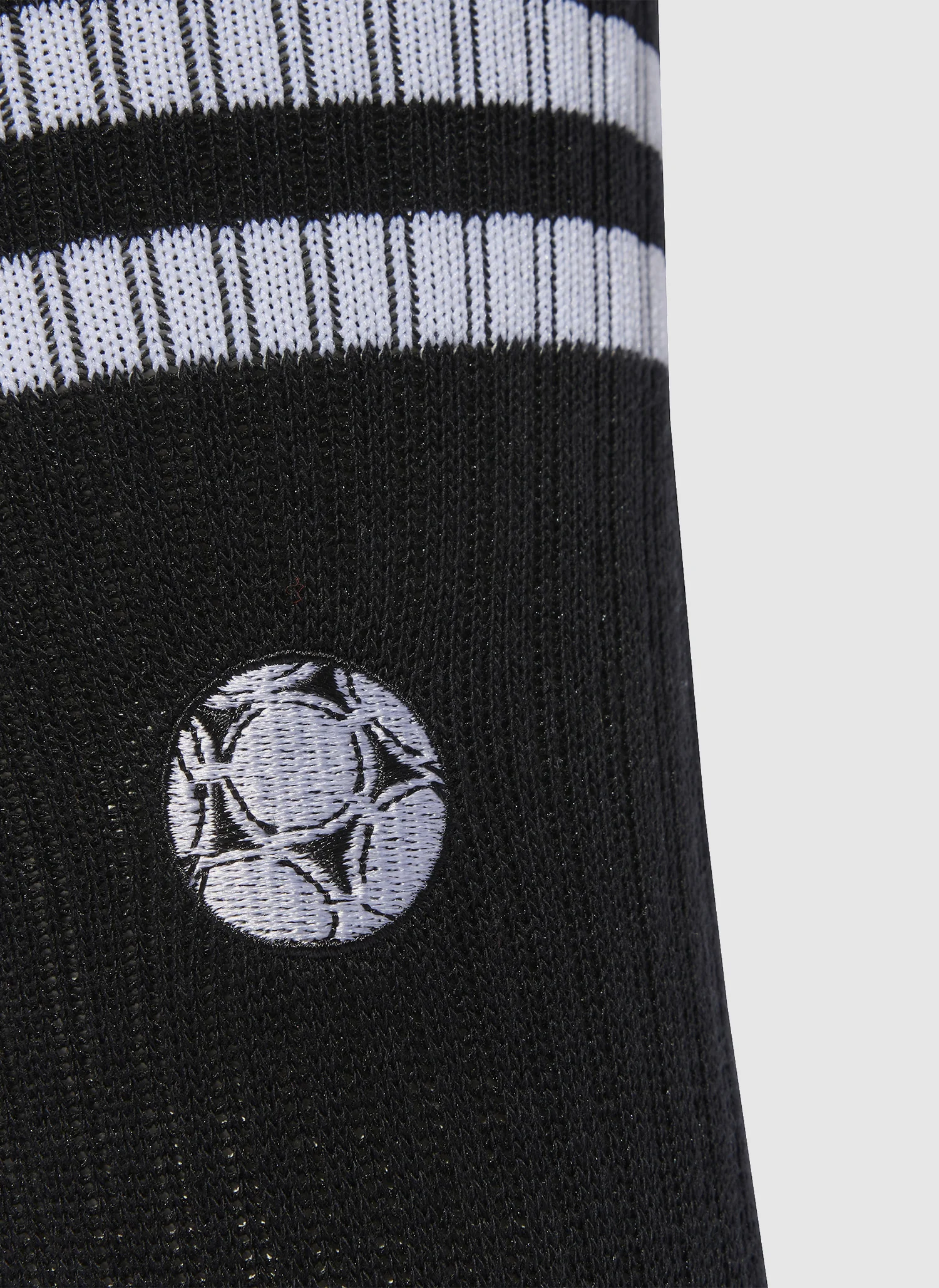 Two Pack Football Socks - White/Black - Image 4