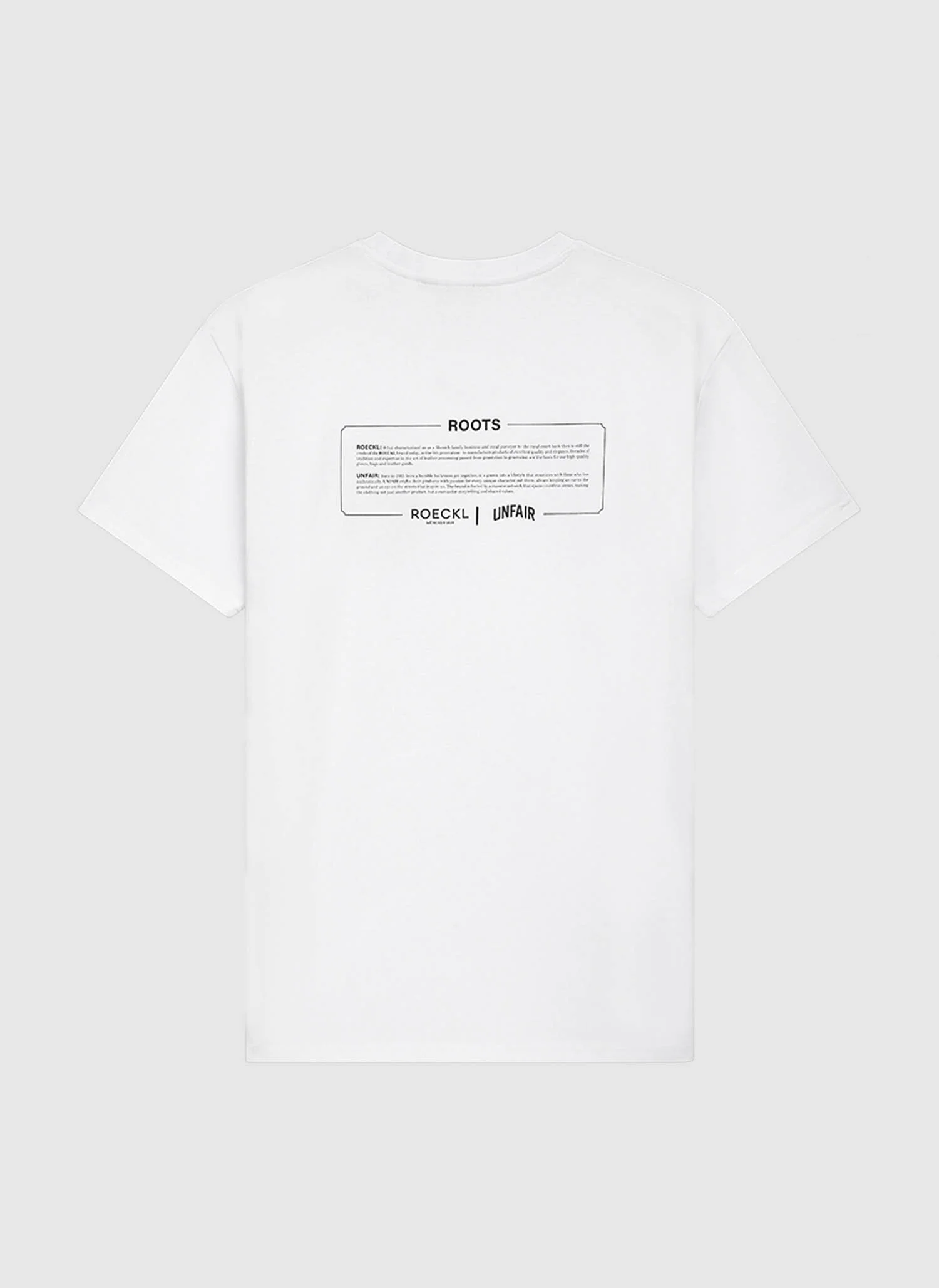 Unfair x Roeckl Roots T-Shirt - White - Image 2