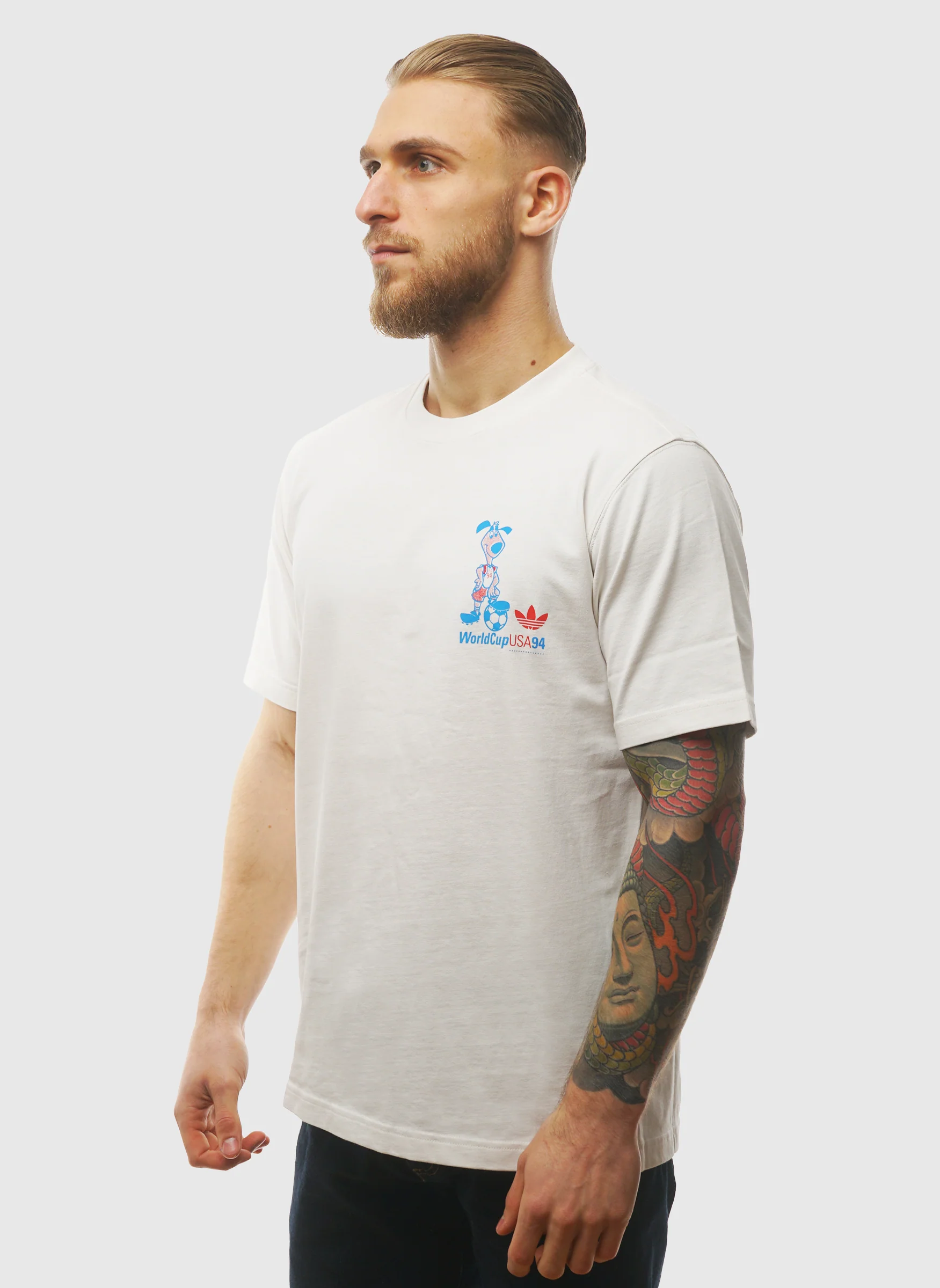 USA 94 Striker T-Shirt - Clowd White - Image 3
