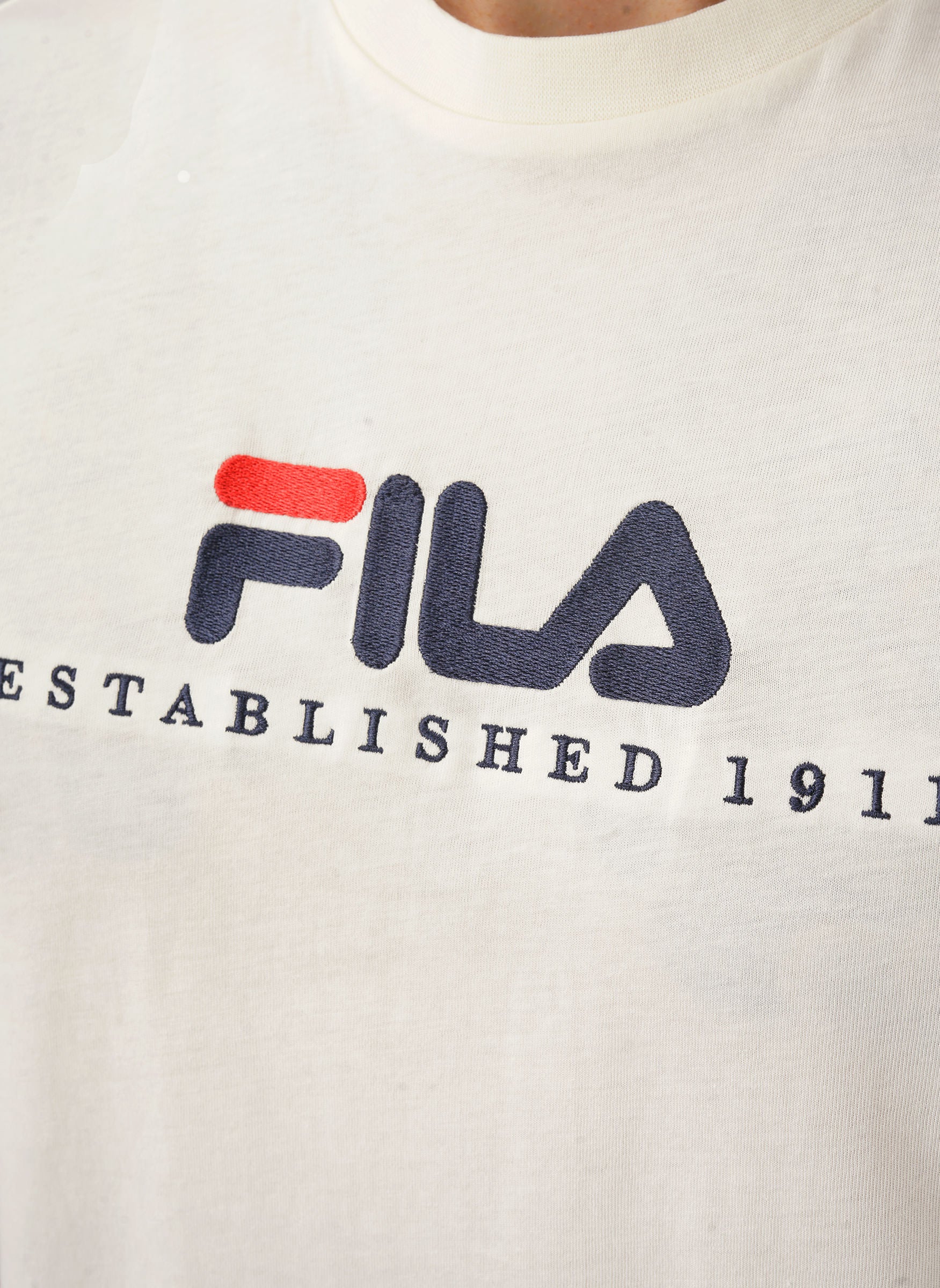 Valsera Logo T-Shirt - Egret - Image 3