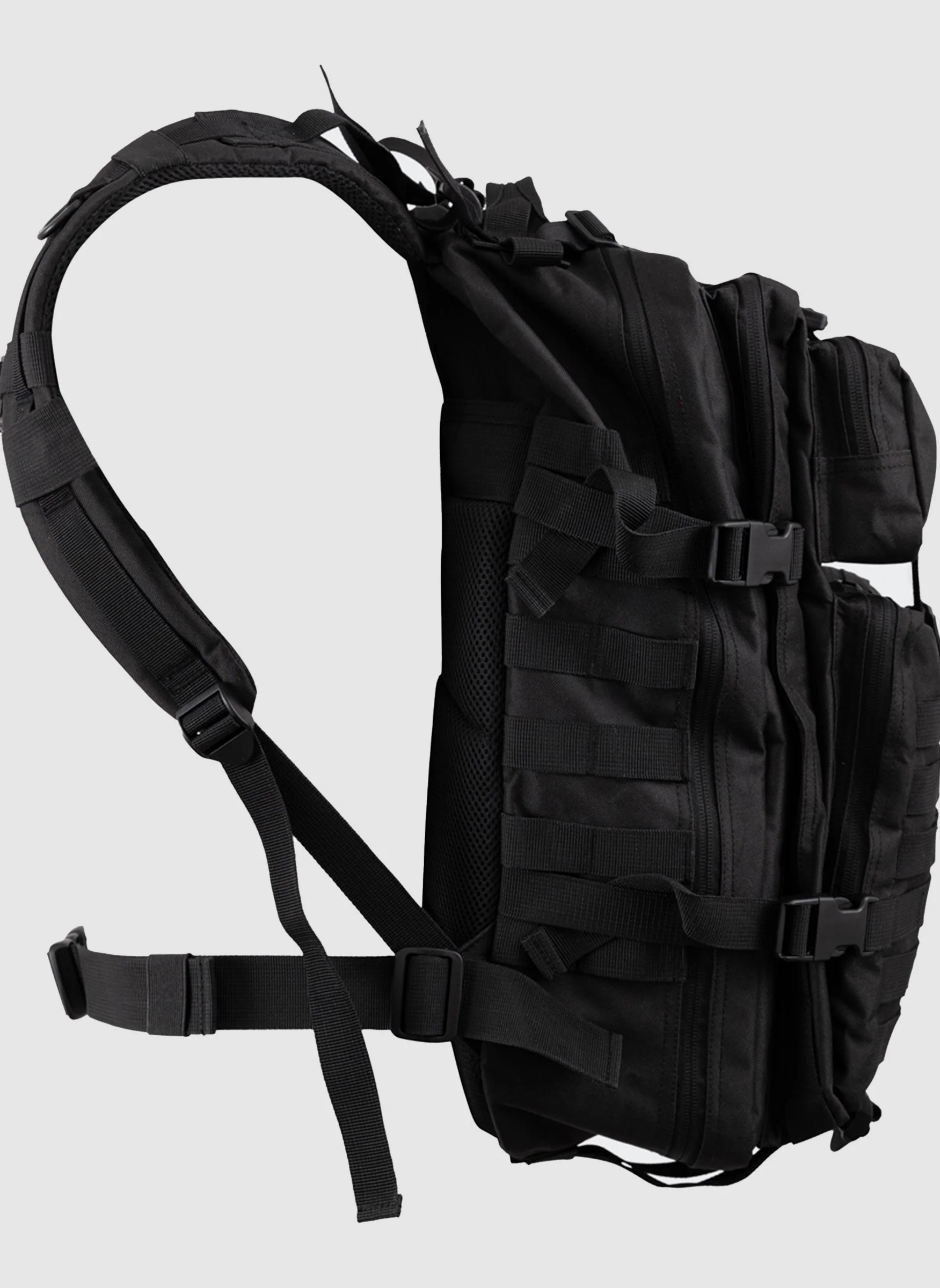 Velcro Backpack - Black - Image 4