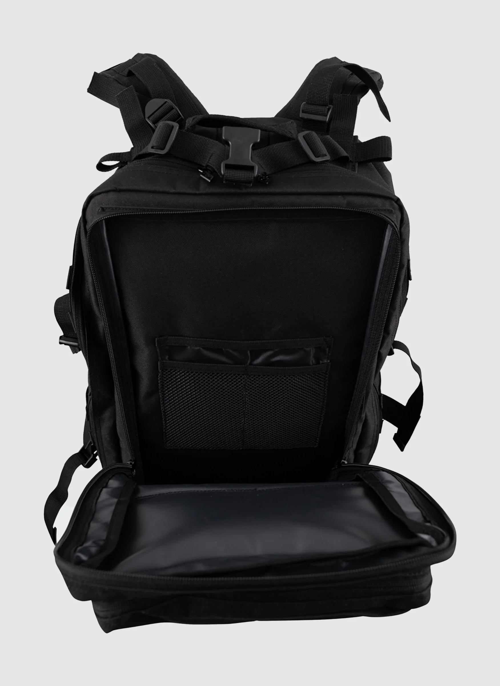 Velcro Backpack - Black - Image 5