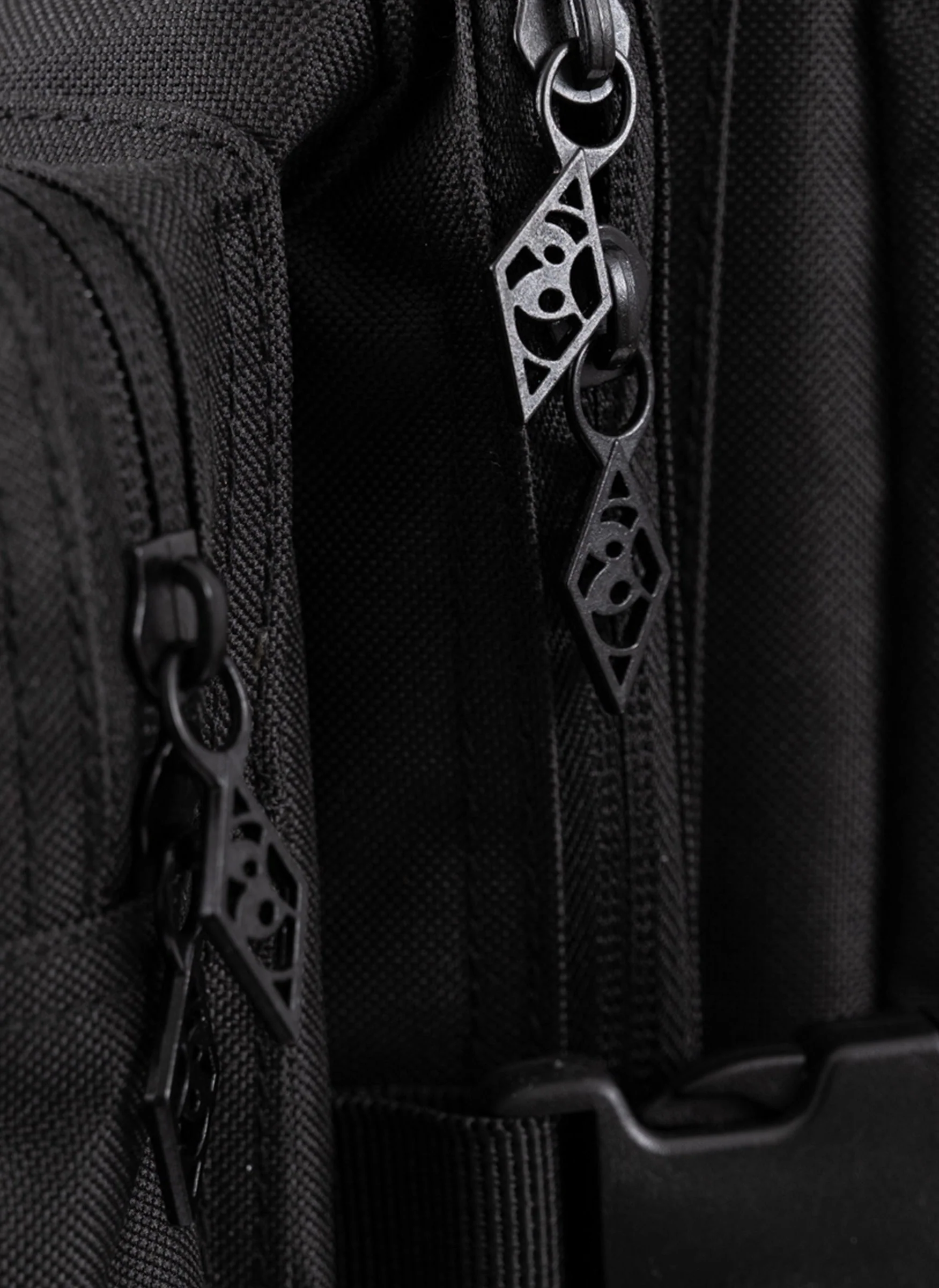 Velcro Backpack - Black - Image 6