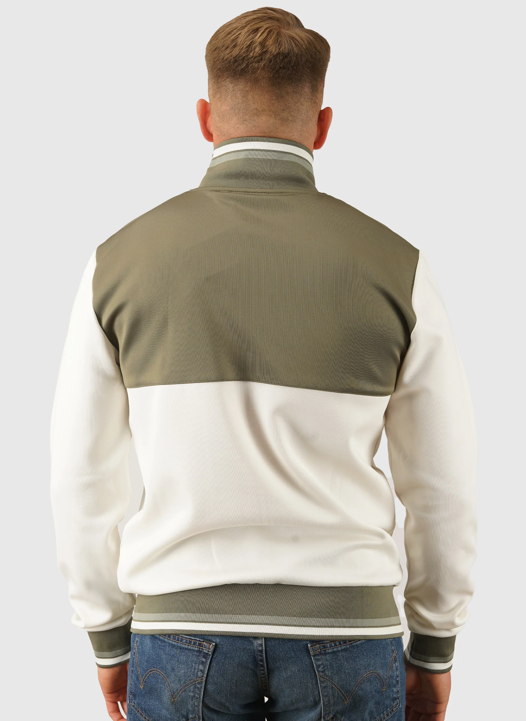 Vignola Tracktop - Off White/Khaki - Image 3