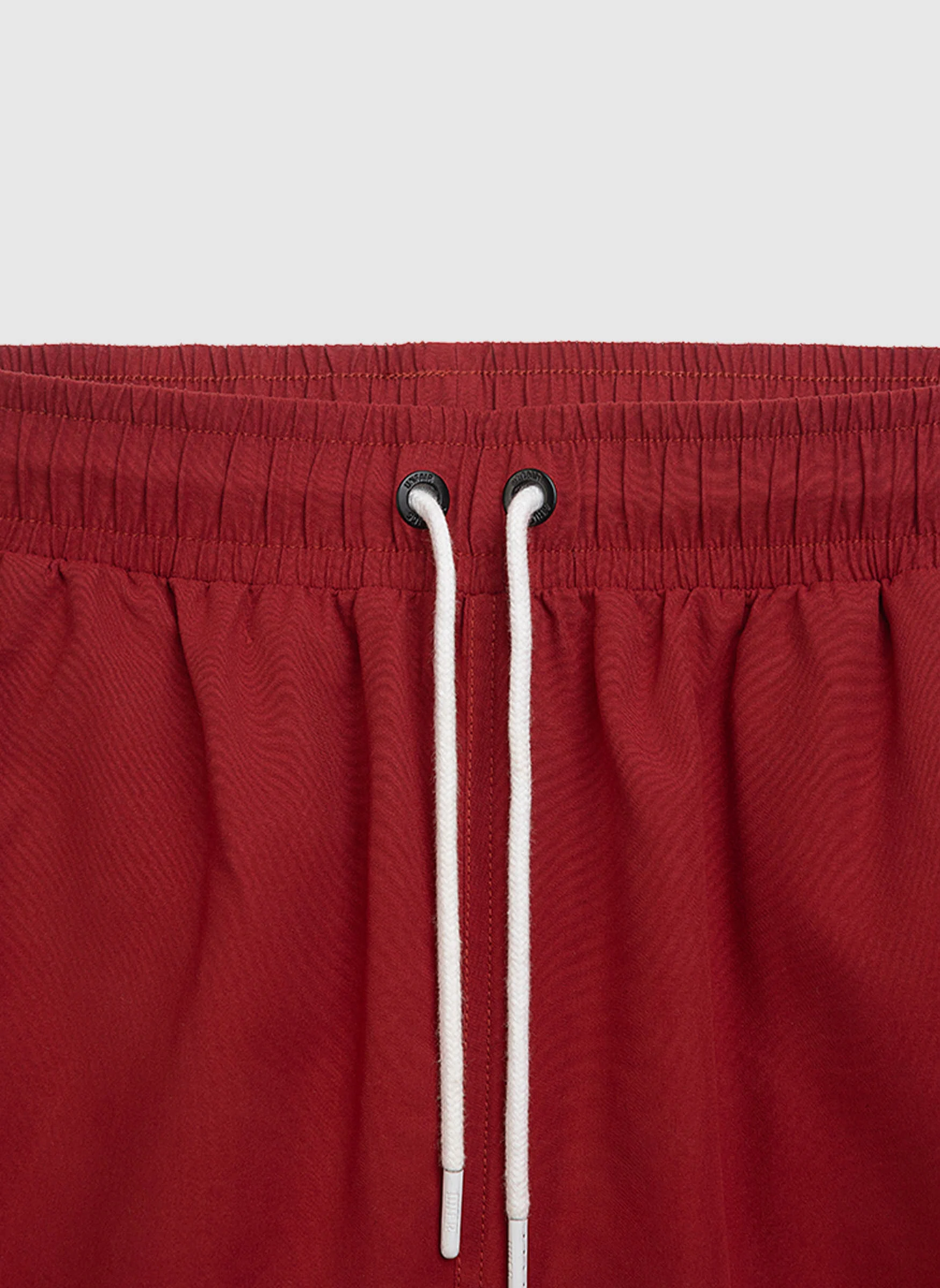 Water Effect Shorts - Burgundy - Image 5