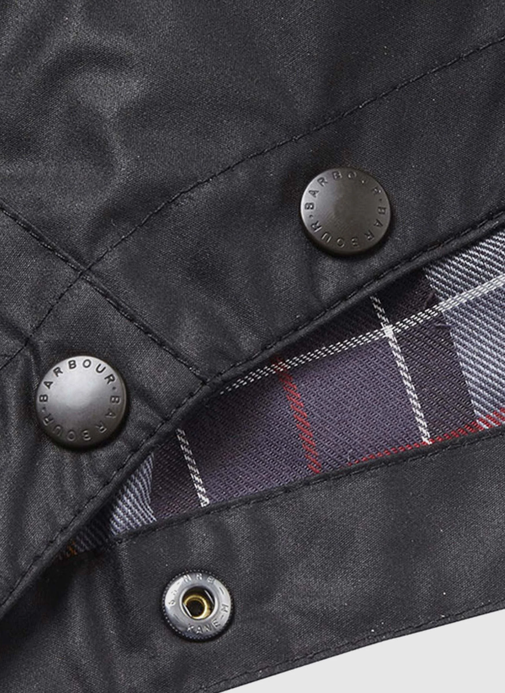Waxed Cotton Hood - Black - Image 3
