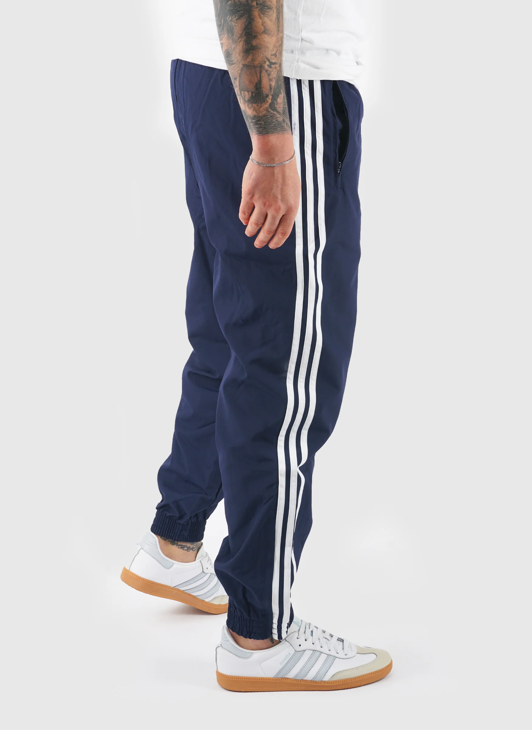 Woven Firebird Trackpant - Night Indigo - Image 3