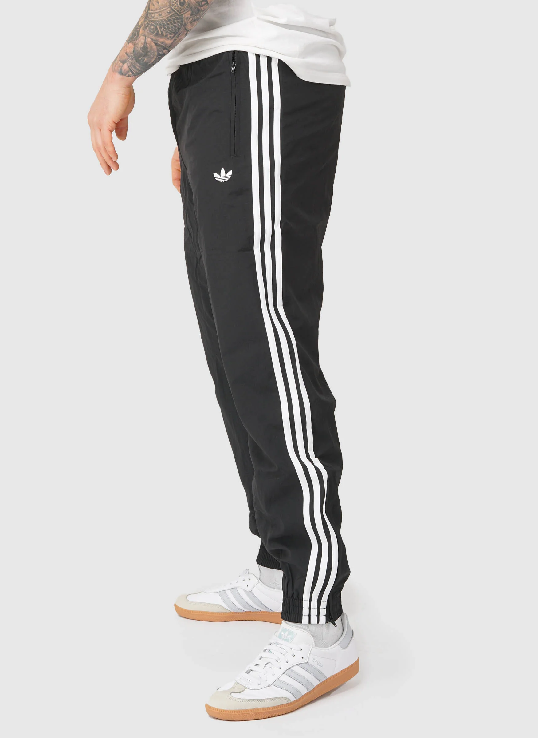 Woven Firebird Trackpant - Black - Image 2