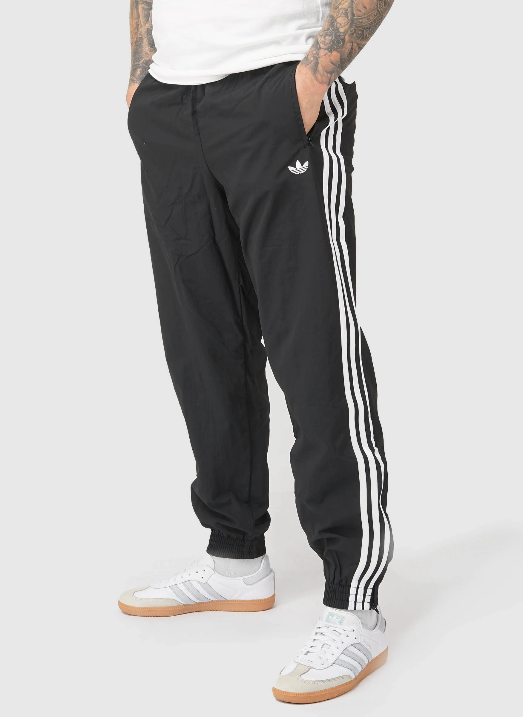 Woven Firebird Trackpant - Black - Image 3